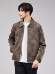 【ネオレザー】ヴィンテージライク ジップブルゾン