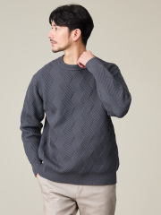 プールオム5351 LEON掲載 チェスター オーバー ダウンコート チェック