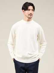 未使用級　LL 本間ゴルフ　カシミヤ100％　モックネック セーター　ニット 楽天市場】モックネック ハイネック ゴルフニット ゴルフセーター