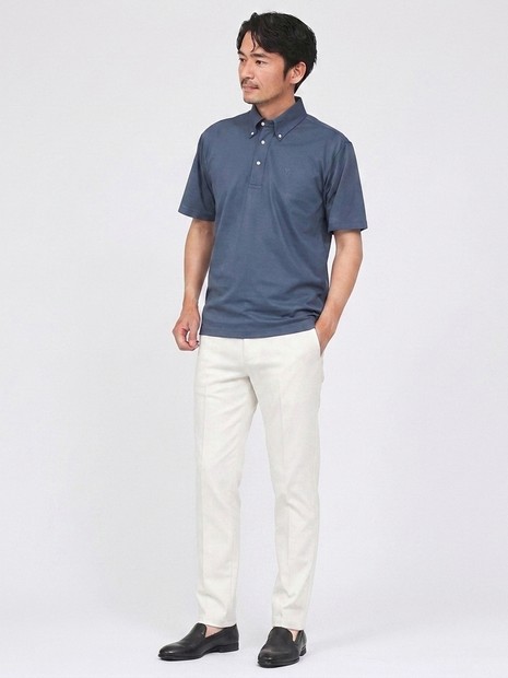 ハイパーストレッチ】ツイル柄 イージースラックス｜ABAHOUSE GRAY