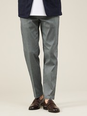 【ハイパーストレッチ】ツイル柄 イージースラックス