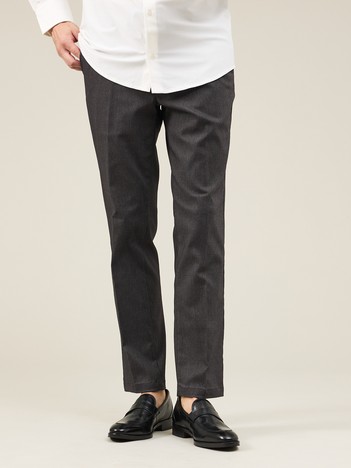 【ハイパーストレッチ】ツイル柄 イージースラックス