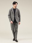 【SMART CLOSET / WEB限定】ハイゲージ ポンチ セットアップ/スーツ  ジャケット&スラックス