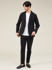【SMART CLOSET / WEB限定】ハイゲージ ポンチ セットアップ/スーツ  ジャケット&スラックス