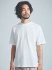 【凹凸編み】リンクス ブロック 半袖Tシャツ