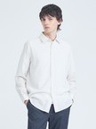 【リネンブレンド】ライトウェイト 長袖シャツ