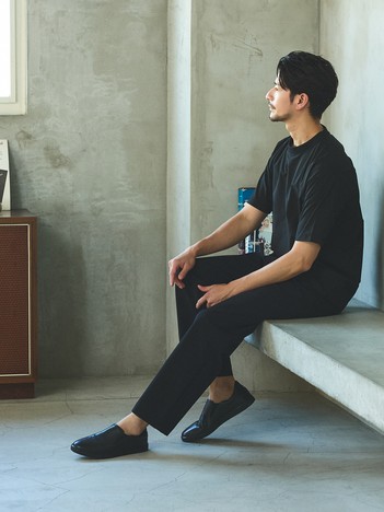 【セットアップ対応】360°ストレッチ リップストップ リラックス Tシャツ/ 吸水速乾 / 遮熱 / UVカット