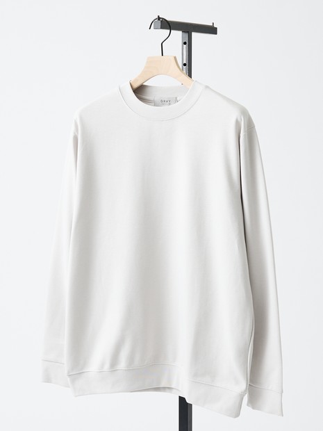 【SMART CLOSET】シルキータッチ モックネック 長袖Tシャツ