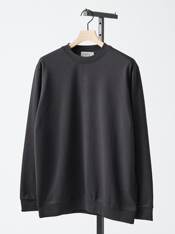 【SMART CLOSET】シルキータッチ モックネック 長袖Tシャツ