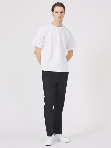 ヘリンボーン ジャガード 半袖Tシャツ