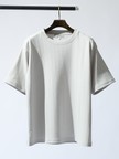 ヘリンボーン ジャガード 半袖Tシャツ