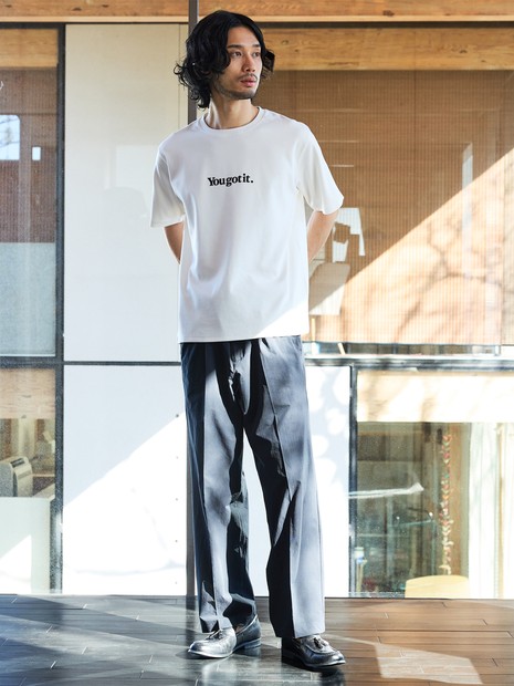 【YOU GOT IT.】ベアポンチ ロゴ 半袖Tシャツ