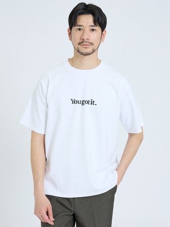 【YOU GOT IT.】ベアポンチ ロゴ 半袖Tシャツ