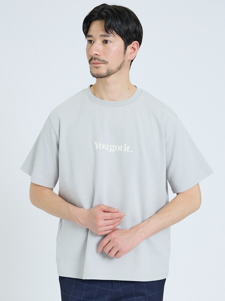 【YOU GOT IT.】ベアポンチ ロゴ 半袖Tシャツ