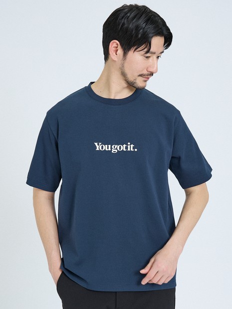 【YOU GOT IT.】ベアポンチ ロゴ 半袖Tシャツ