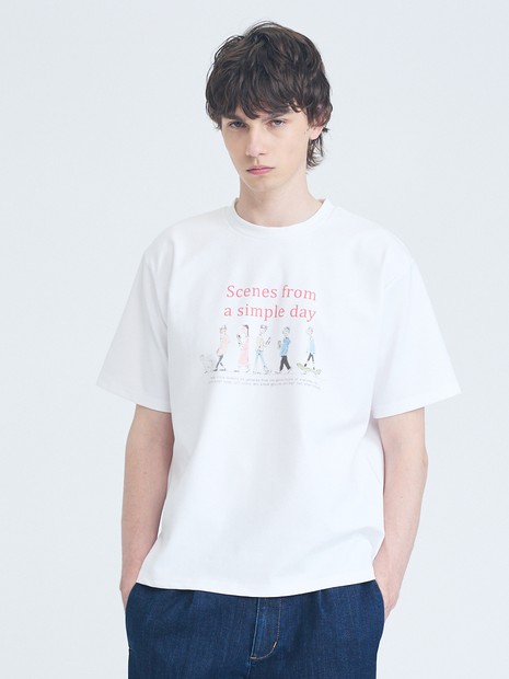 【EVERYDAY LIFE】 グラフィックTシャツ