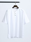 サカリバ レイヤード ヘンリーネック Tシャツ