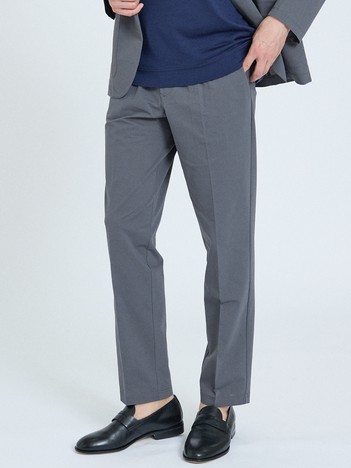 【SMART CLOSET】接触冷感 カットメッシュ スラックス / セットアップ対応