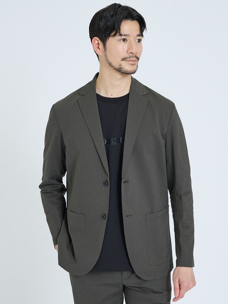 SMART CLOSET】接触冷感 カットメッシュ ジャケット / セットアップ