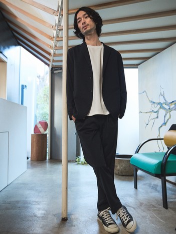 【上下2点セット】接触冷感 カットメッシュ セットアップ