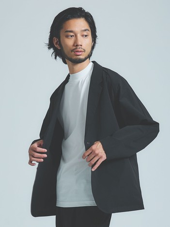 【リラックスフィット】360°ストレッチ リップストップ ジャケット / セットアップ対応