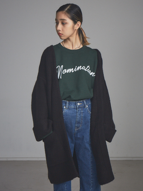 【展開店舗限定】ボリュームニットコート