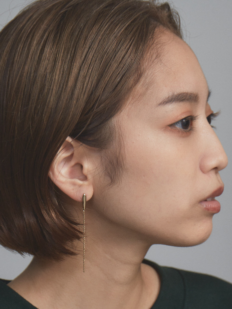 【展開店舗限定】ドロップチェーンピアス