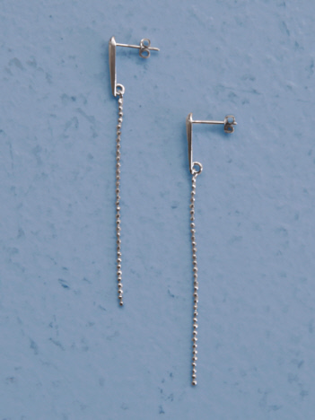 NOMINE - 【WEB限定】ドロップチェーンピアス