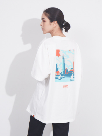 NOMINE - 【UNIVERSAL OVERALL】 Windy City Tシャツ