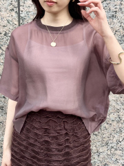 シアーTシャツ