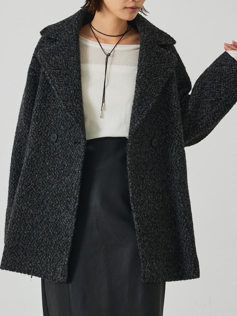 【ロングセラー】ダブルハーフピーコート