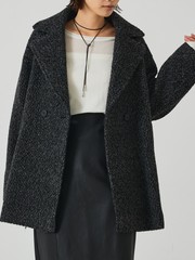 ロングセラー】ダブルハーフピーコート｜abahouse mavie / アバハウス