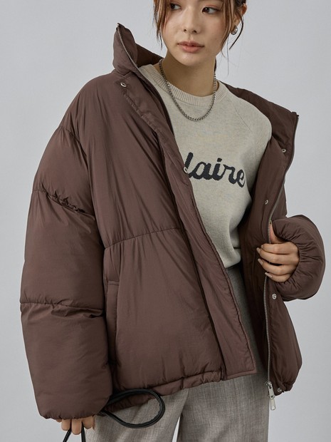 アバハウス マヴィ（abahouse mavie）/【non−no掲載】中綿オーバースタンドブルゾン non-no掲載】中綿オーバースタンドブルゾン｜abahouse mavie