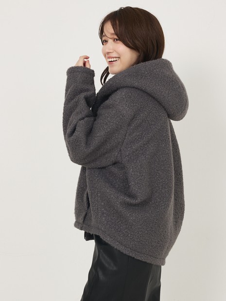 ブークレーフーディージャケット