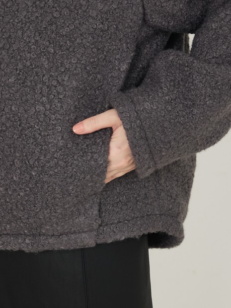 ブークレーフーディージャケット｜abahouse mavie / アバハウス マヴィ