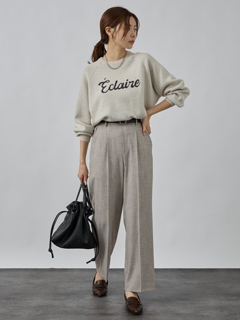 【追加生産決定！】ロゴジャガードニット【予約】