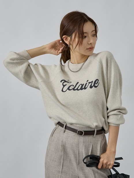 【追加生産決定！】ロゴジャガードニット【予約】