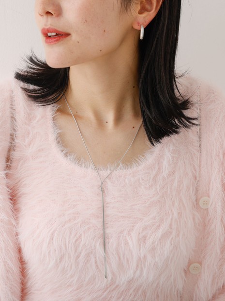 ノットロングネックレス