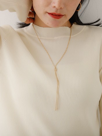 ノットロングネックレス