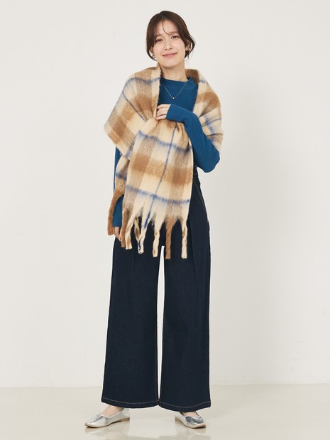 チェックストール