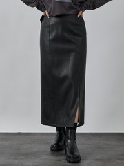 TOTEME】フロントスリットサテンミディスカート｜OUTLET / アウトレット