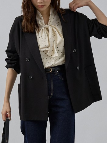 セットアップ対応】TRストレッチタックセミワイドパンツ｜abahouse