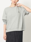 【軽やか素材】ロゴスウェット