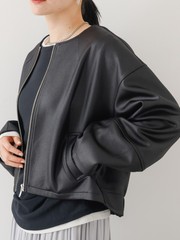 極美品✨マッキントッシュ シャギーコート ダブルフェイス モヘヤ アルパカ ウールアルパカモヘヤシャギー アシンメトリーカラーコート | maison