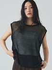 【夏のレイヤードに】メッシュニットノースリーブ