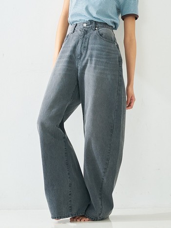 【GISELe 4月号掲載】ウォッシュドバレルジーンズ