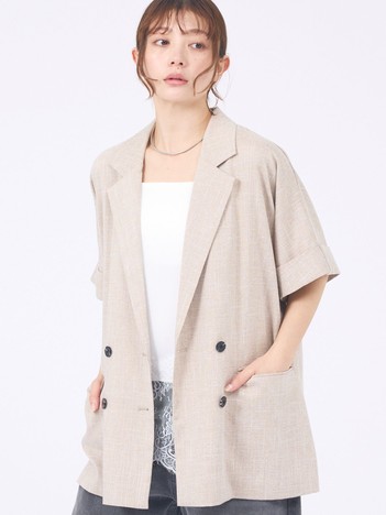 【大好評につき再登場！】ハーフスリーブジャケット