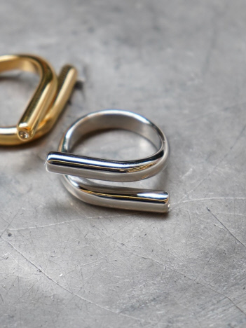 【NOVA】サージカルステンレスWシャインリング