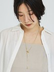 【サージカルステンレス】スネークY字ネックレス